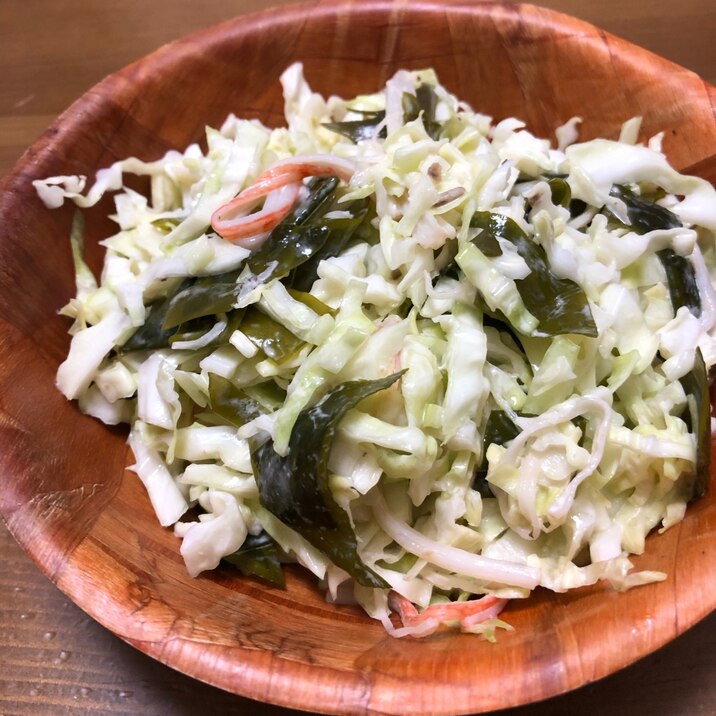 春キャベツとワカメの柔らかサラダ レシピ 作り方 By Niconicokujira 楽天レシピ